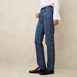Banana Republic High-Rise Straight Jean